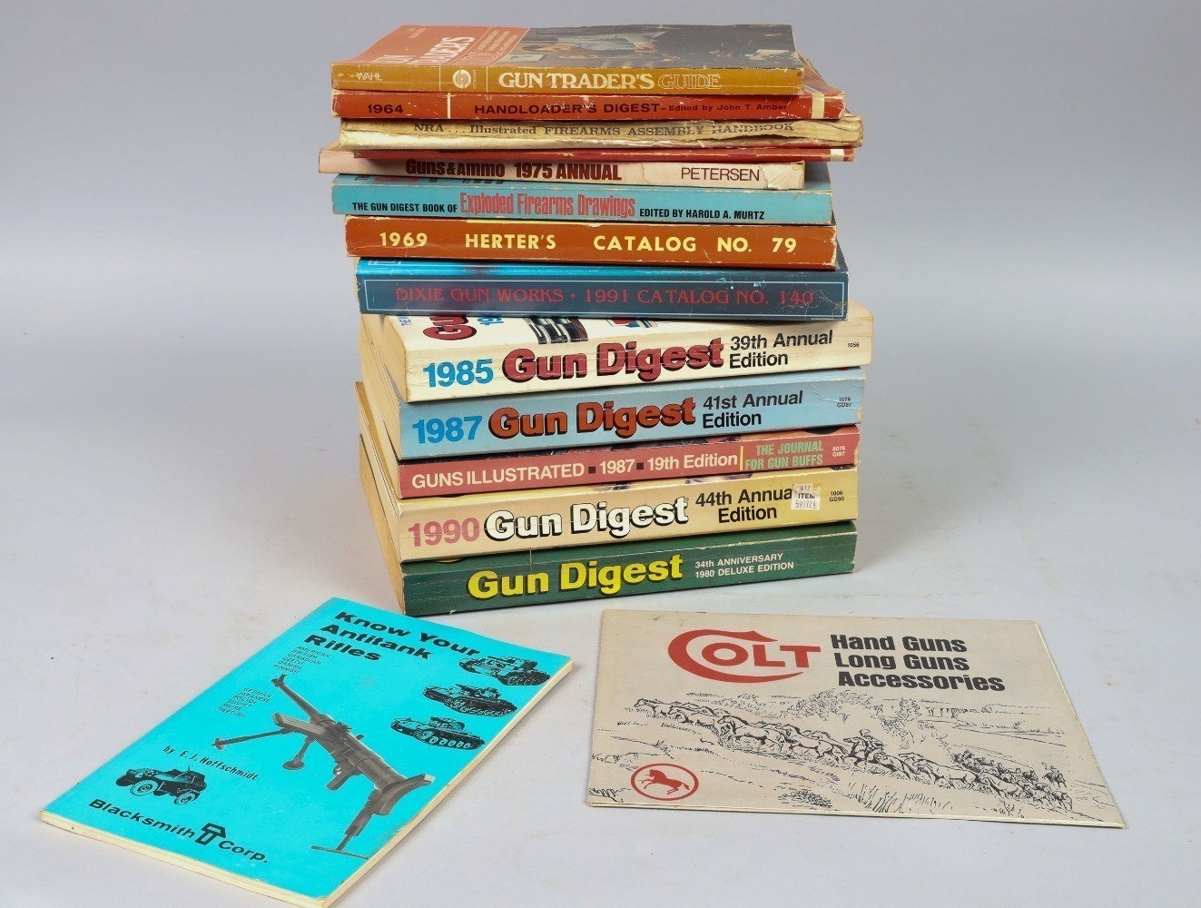 13 Gun Digest & Firearm Books