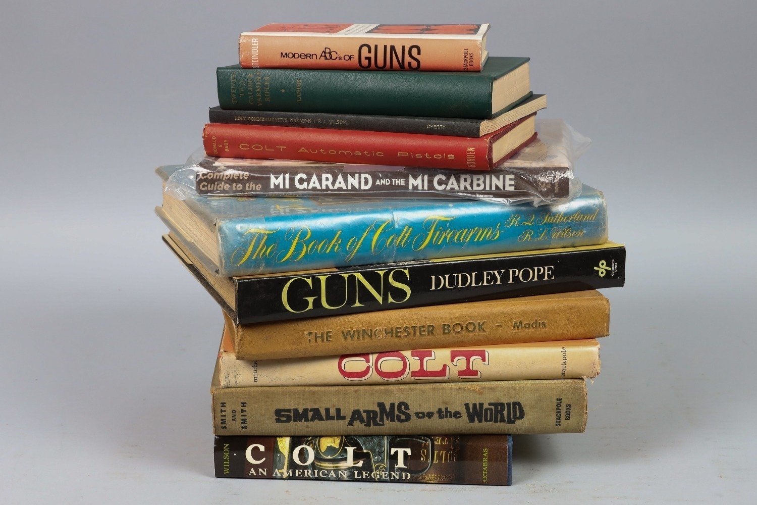 10 Hardcover Firearm Books