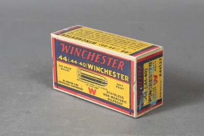 1 Bx Vintage Winchester .44 (.44-40) Win Ammo
