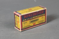 1 Bx Vintage Winchester .44 (.44-40) Win Ammo - 2