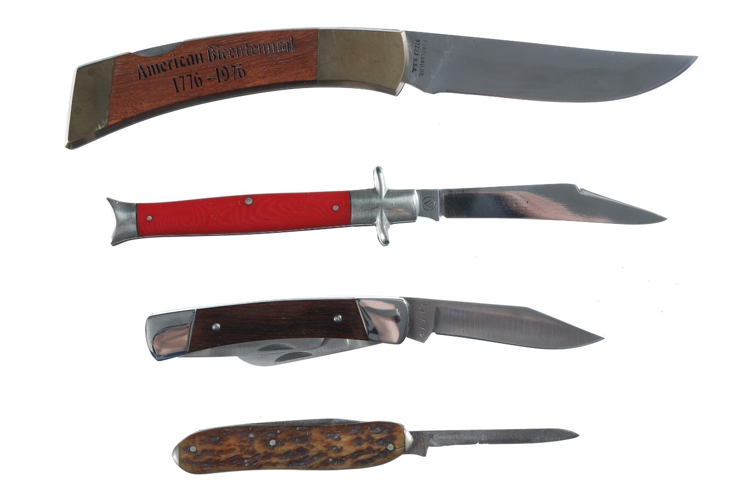 4 Folding Pocket Knives