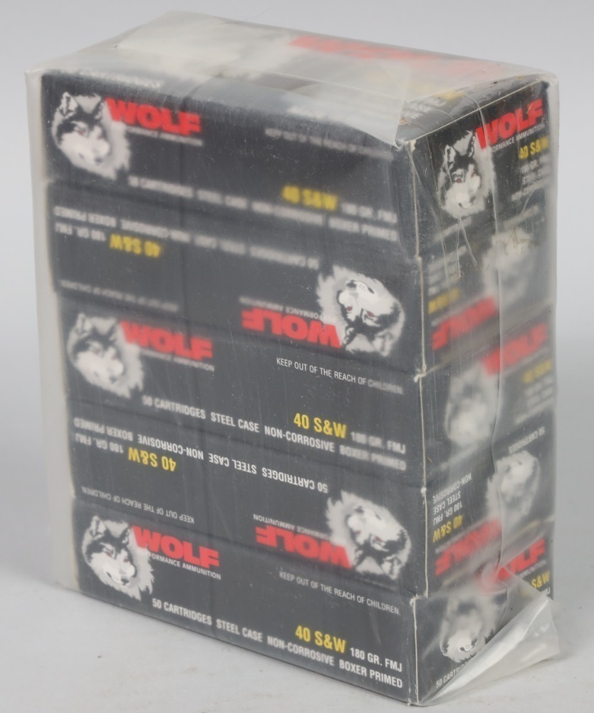 5 Bxs Wolf .40 S & W Ammo