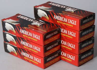 7 Bxs American Eagle 7.62 x39mm Ammo